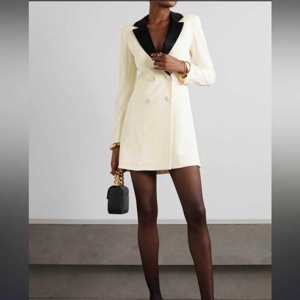New Alice and Olivia Kyrie double breasted blazer mini dress